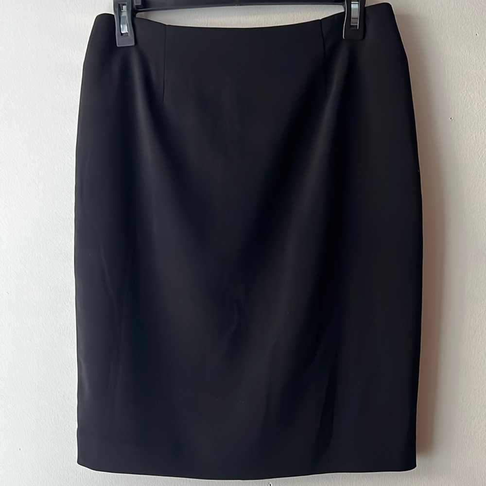 Nora Gardner || Black Pencil Multifunction Skirt. Sz. 6 View 3